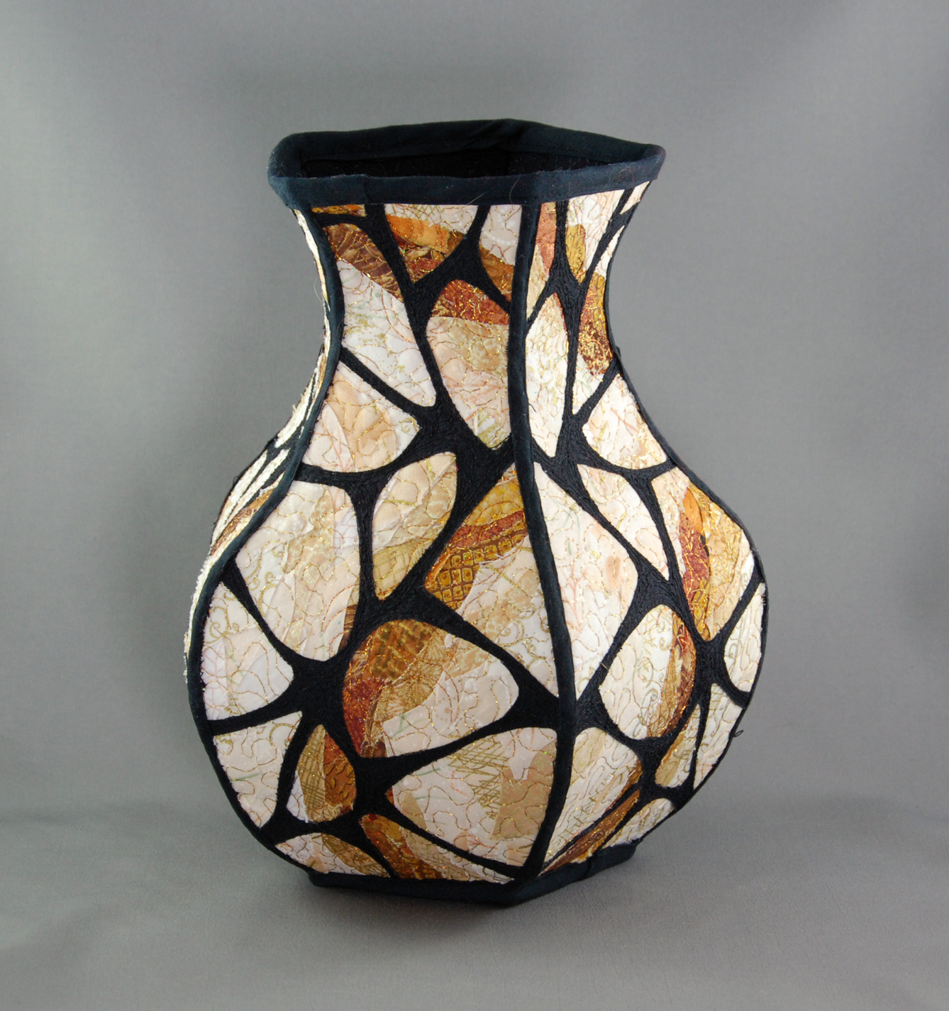 Thought Matrix Fabric Vessel | Christine Marie Ford